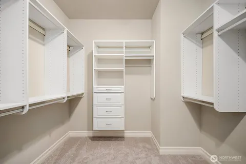 a view of closet area