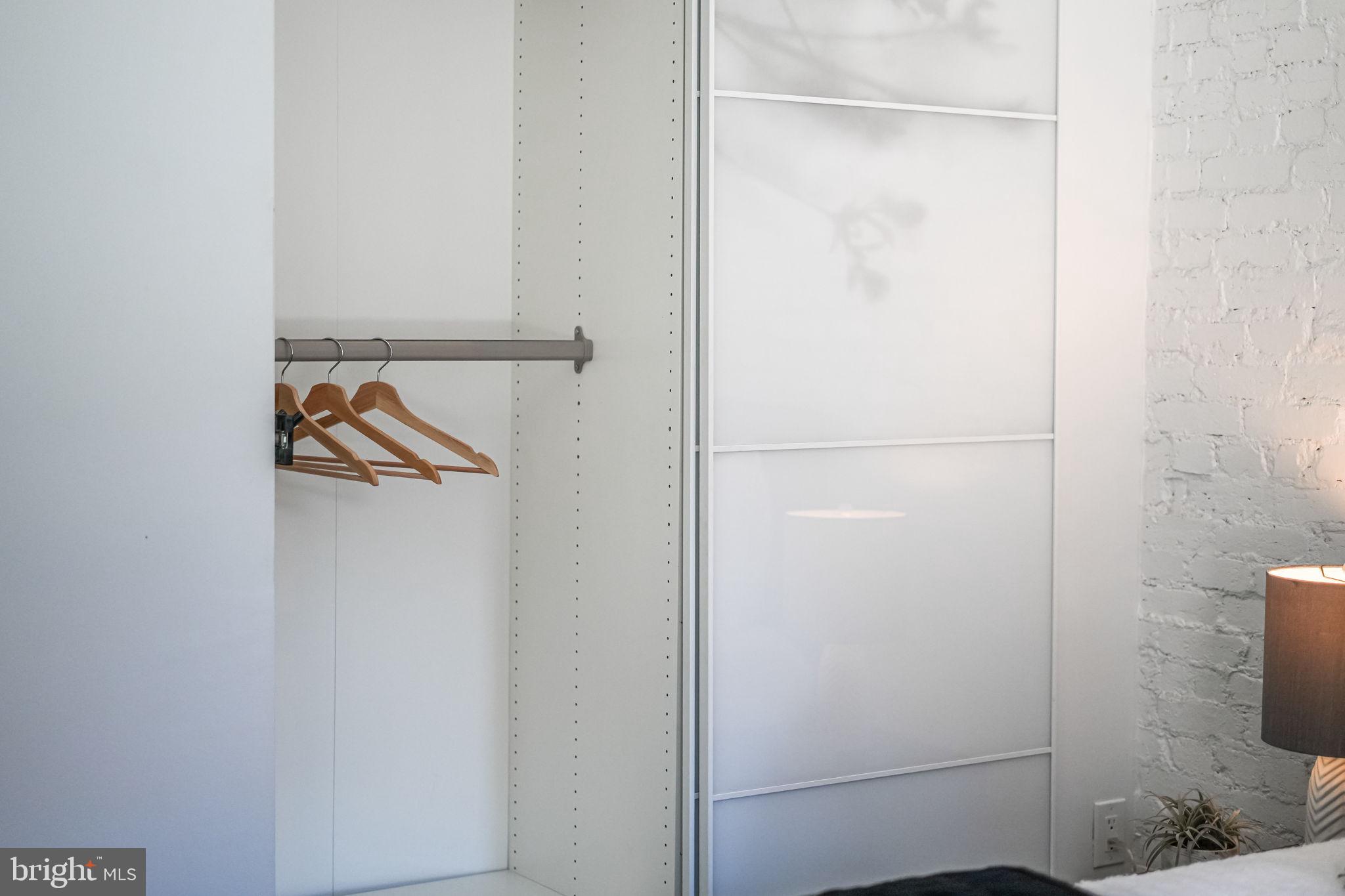 1836 9th Street Northwest, Unit 2 Washington, DC 20001 - Photo 26 of 30 a bathroom with a glass shower door