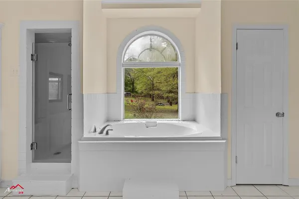 a backyard of a house