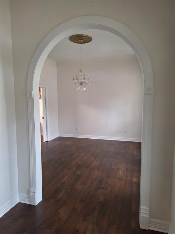 15280 Wynn School Road Hosston, LA 71043 - Photo 5 of 38 wooden floor in an empty room