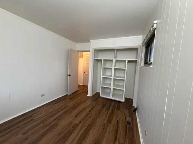wooden floor in an empty room