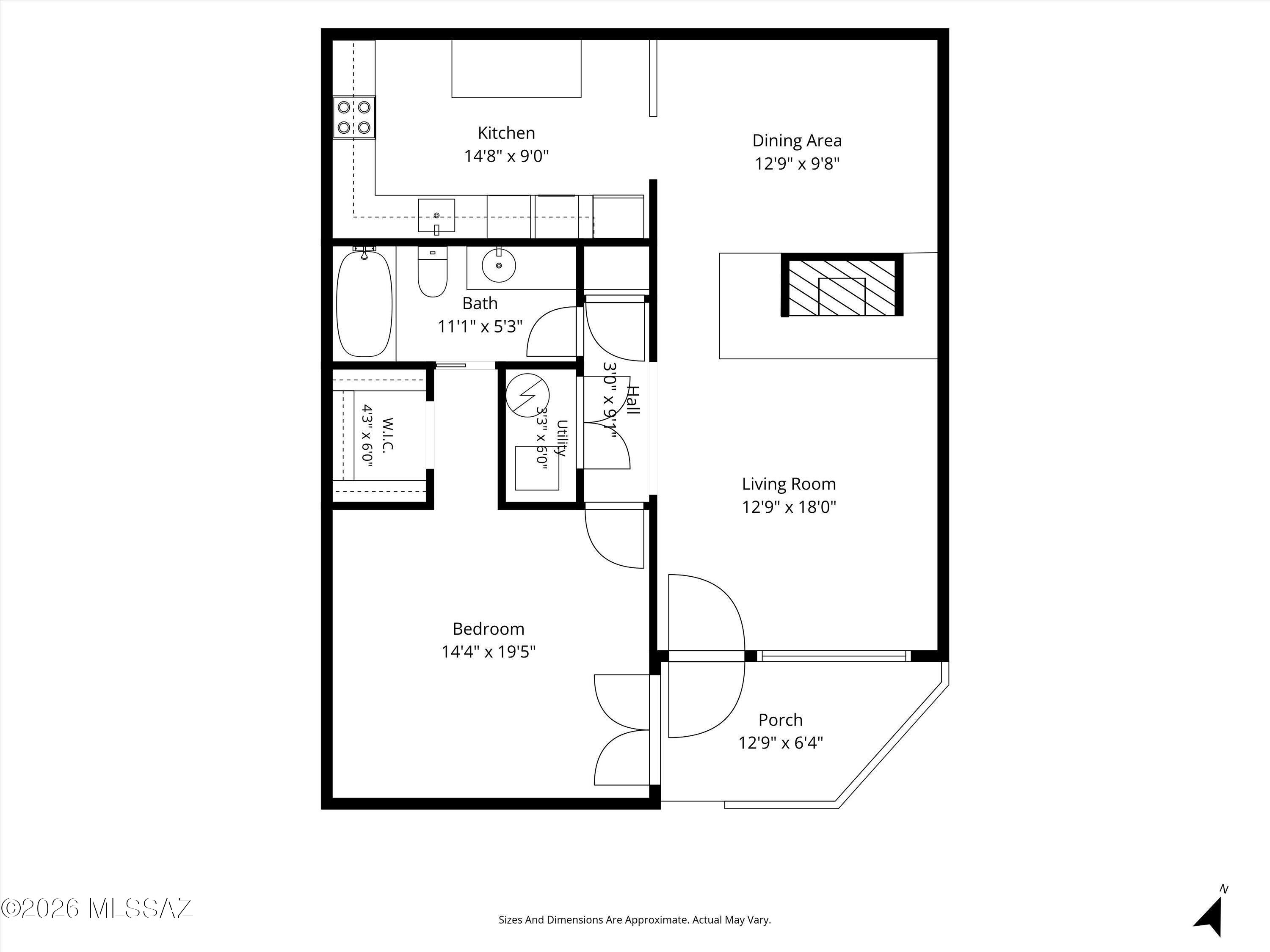 8255 North Oracle Road, Unit 105 Tucson, AZ 85704 - Photo 28 of 28 01-Floor Plan