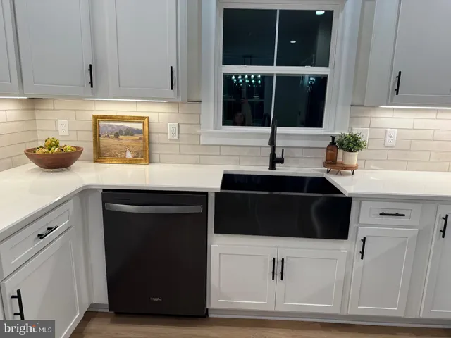 a view of an empty room with empty racks