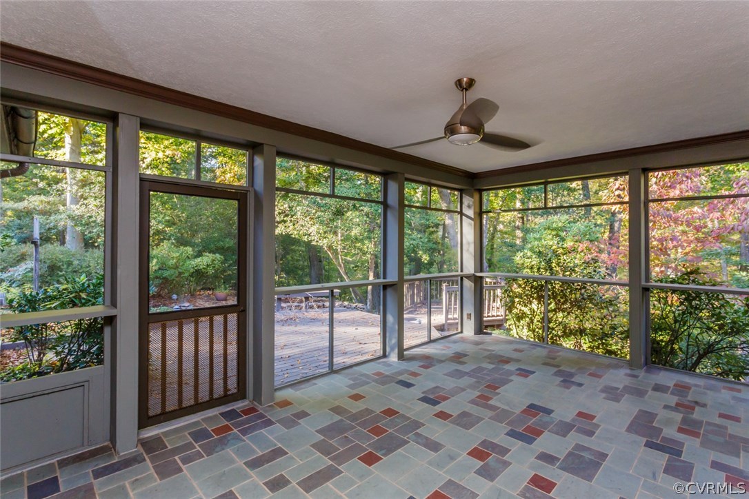 743 Grapevine Road Sandston, VA 23150 - Photo 18 of 50 Screened in Florida Room off of Kitchen