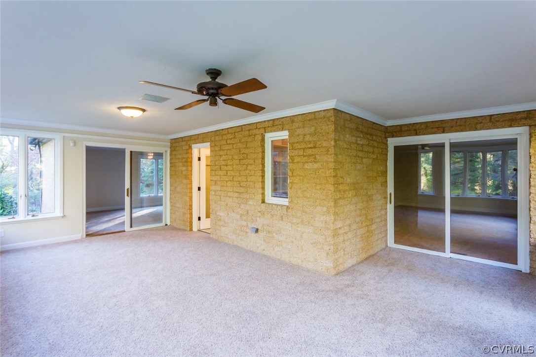 743 Grapevine Road Sandston, VA 23150 - Photo 25 of 50 Sunroom opens to Master BR, Main Floor BR, and Mas