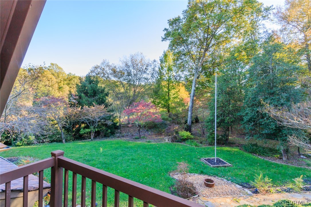 743 Grapevine Road Sandston, VA 23150 - Photo 43 of 50 View from Upstairs BR Balcony