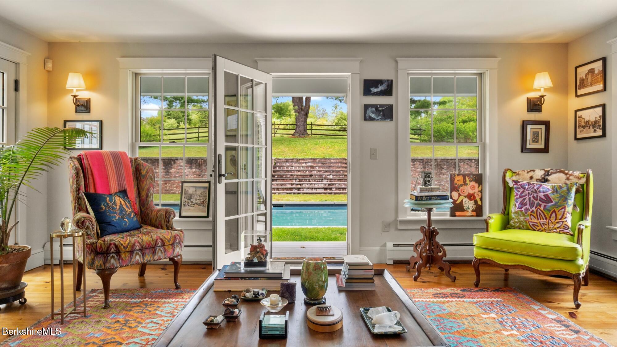 2650 Swamp Road Richmond, MA 01254 - Photo 36 of 49 a living room with furniture and a large window