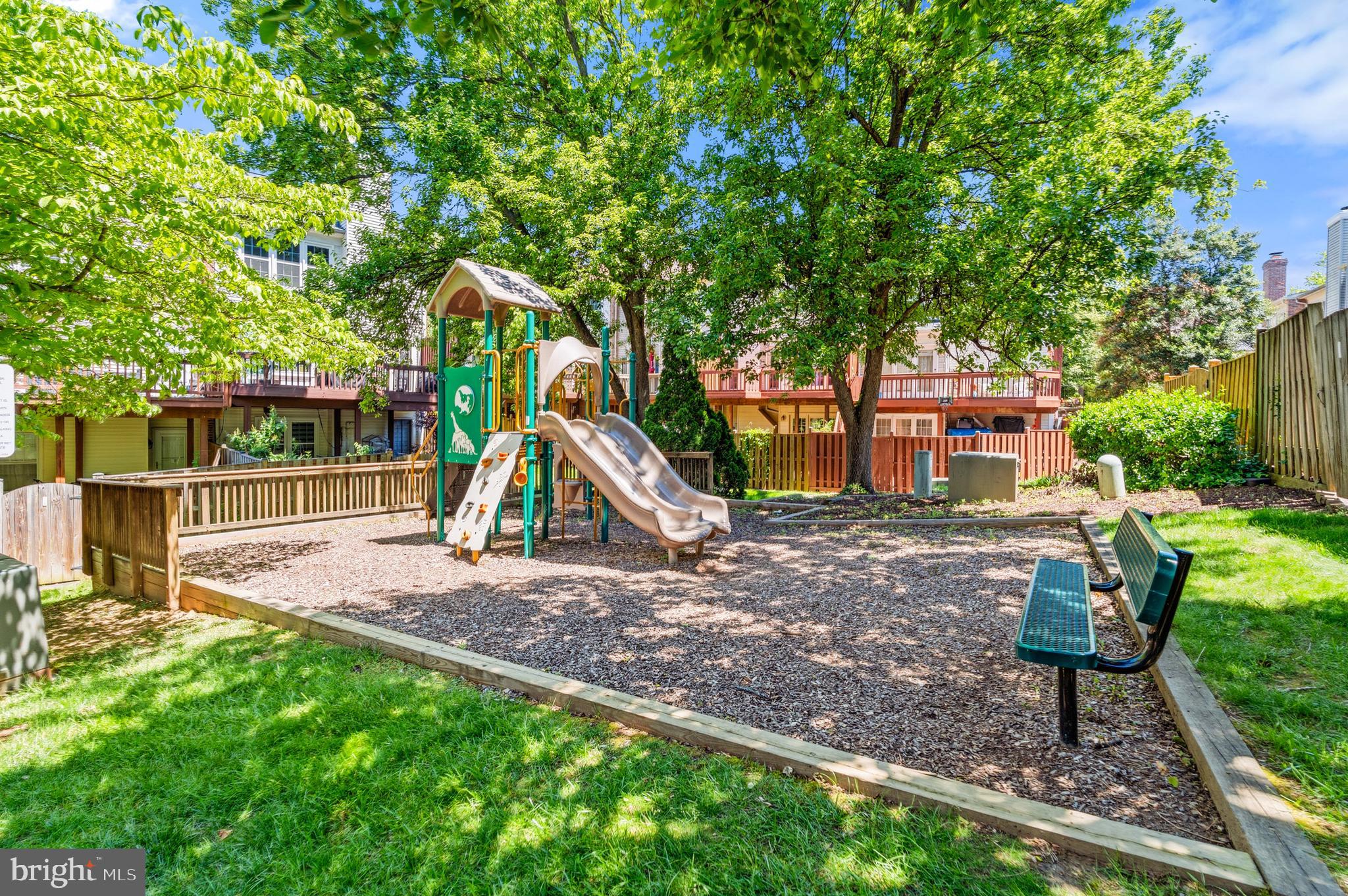 6518 Milva Lane Springfield, VA 22150 - Photo 52 of 55 Community playground surrounded by mature trees