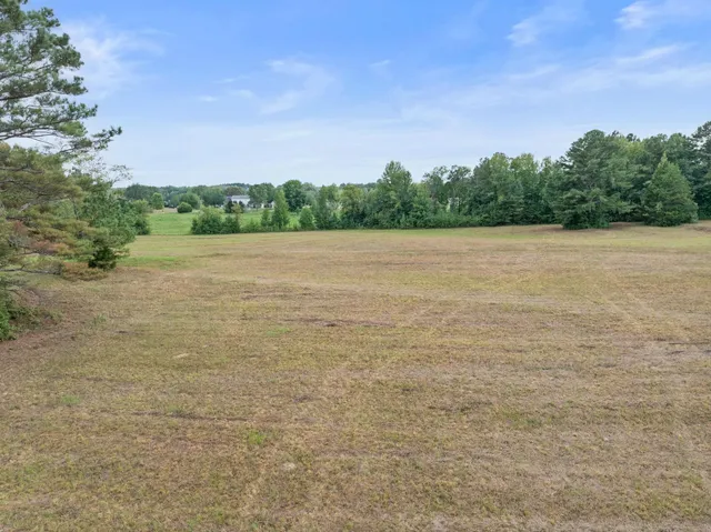 a view of an outdoor space and a yard