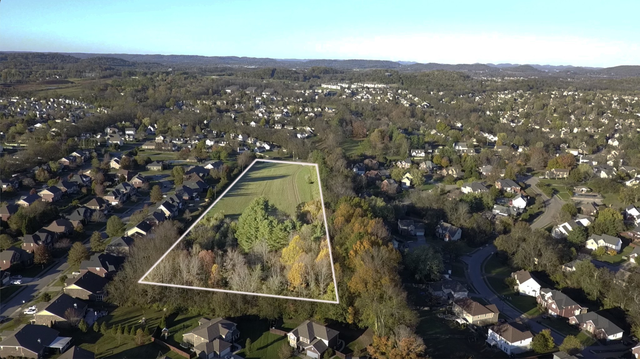 2705 Buckner Road Thompson's Station, TN 37179 - Photo 3 of 7 an aerial view of a house
