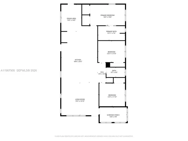 $7,150 | 801 Northeast 118th Street, Biscayne Park, FL 33161