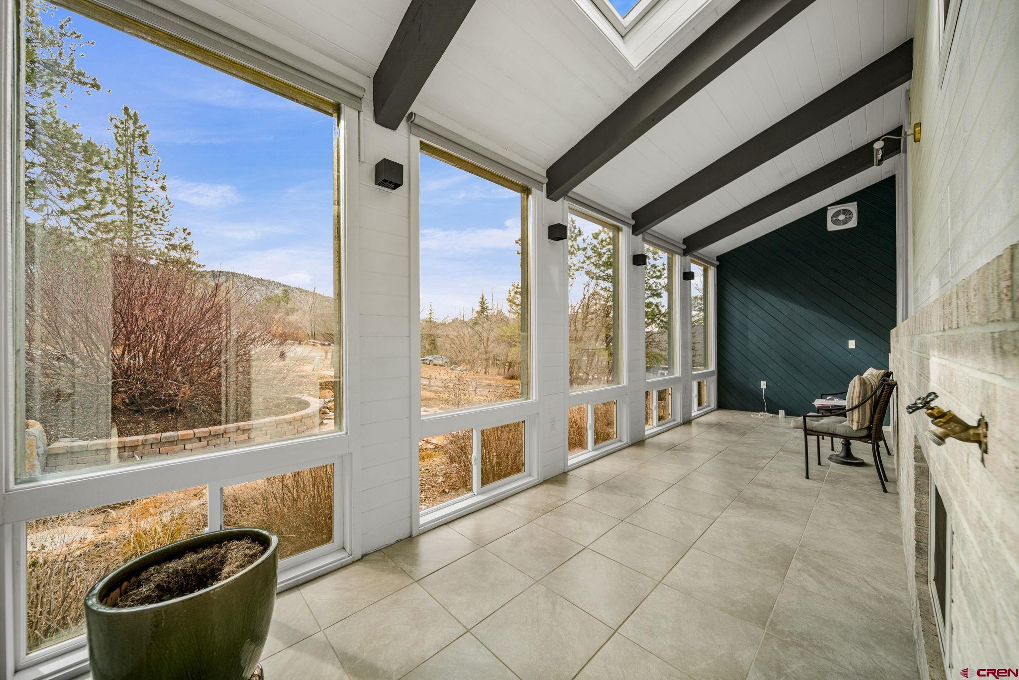 25 Highland Place Durango, CO 81301 - Photo 20 of 40 a view of an outdoor space with porch