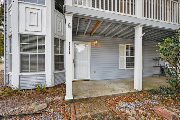 a view of house entrance