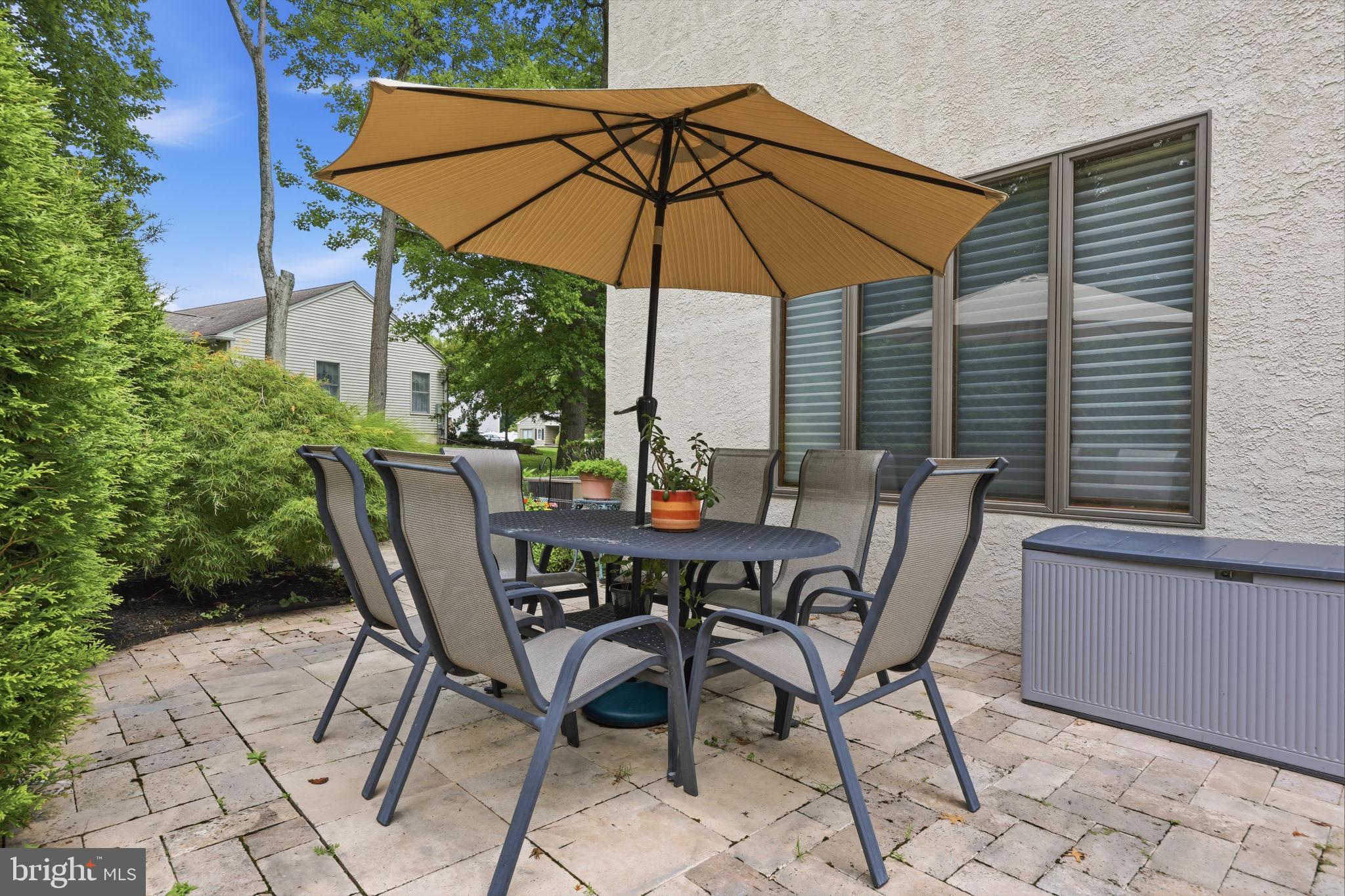 1471 Cortez Road Blue Bell, PA 19422 - Photo 41 of 54 Expansive back patio - access from kitchen slider