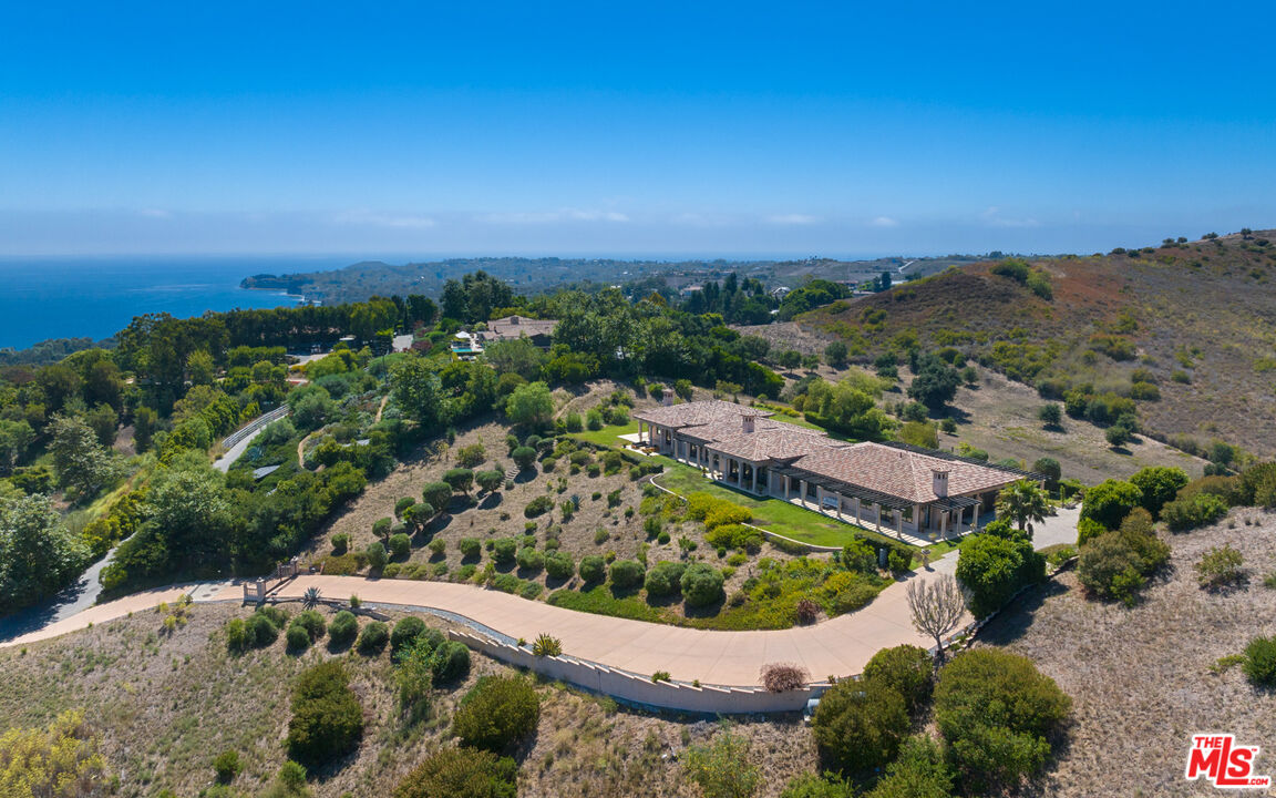 27311 Winding Way Malibu, CA 90265 - Photo 4 of 73 an aerial view of residential houses with outdoor space