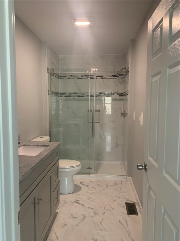 1520 Chopmist Hill Road, Unit 10 Scituate, RI 02857 - Photo 6 of 9 Master Bathroom with double vanity and walk-in shower