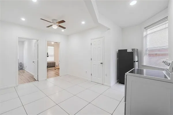a view of a livingroom with a sink