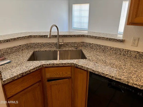 a close view of sink and tap