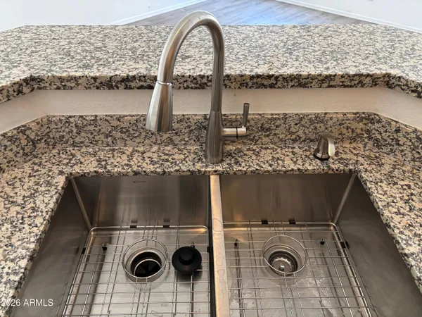 a close view of water heater and stove