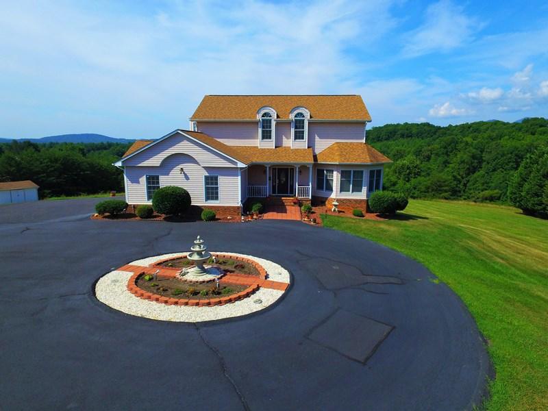 5563 Alean Road Boones Mill, VA 24065 - Photo 32 of 32 Paved Circular Drive