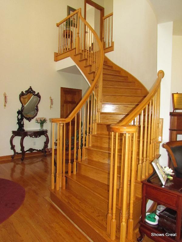 5563 Alean Road Boones Mill, VA 24065 - Photo 9 of 32 Foyer Staircase
