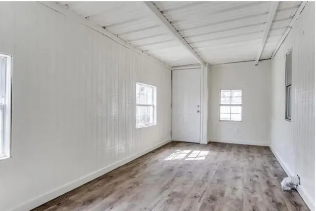 a view of outdoor space with trees