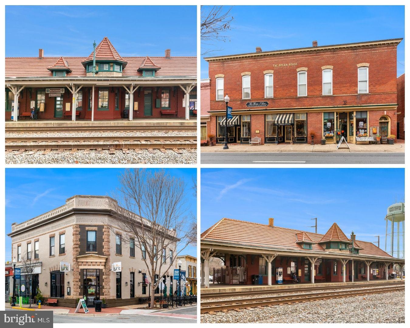 9409 Stonewall Road Manassas, VA 20110 - Photo 25 of 26 a front view of a building with a yard