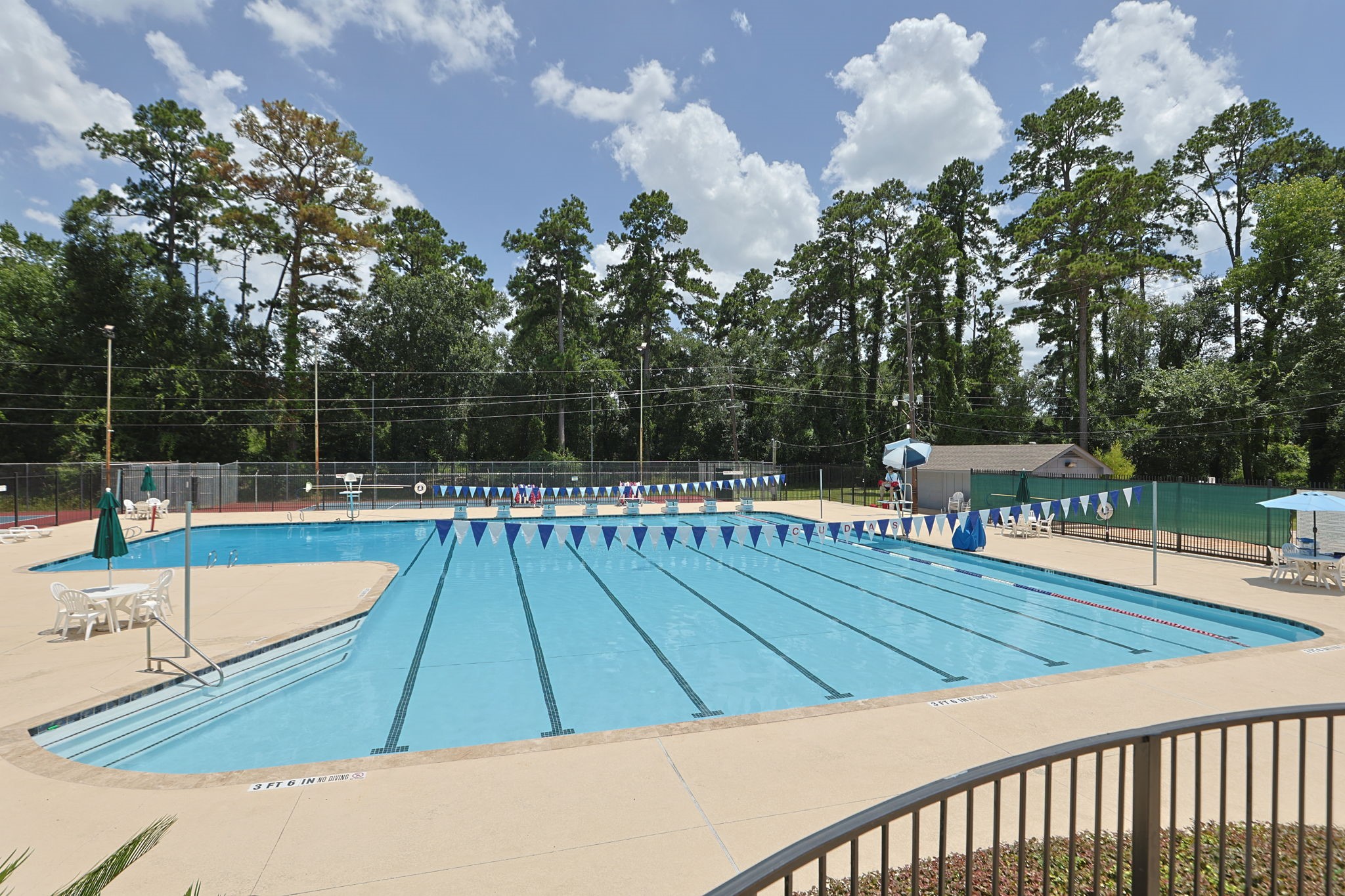 3414 Flaming Candle Drive Spring, TX 77388 - Photo 47 of 50 CANDLELIGHT HILLS - Neighborhood pool. It is nestled back in the woods and offers peaceful surroundings. It's only a short walk from 3414 Flaming Candle Dr.