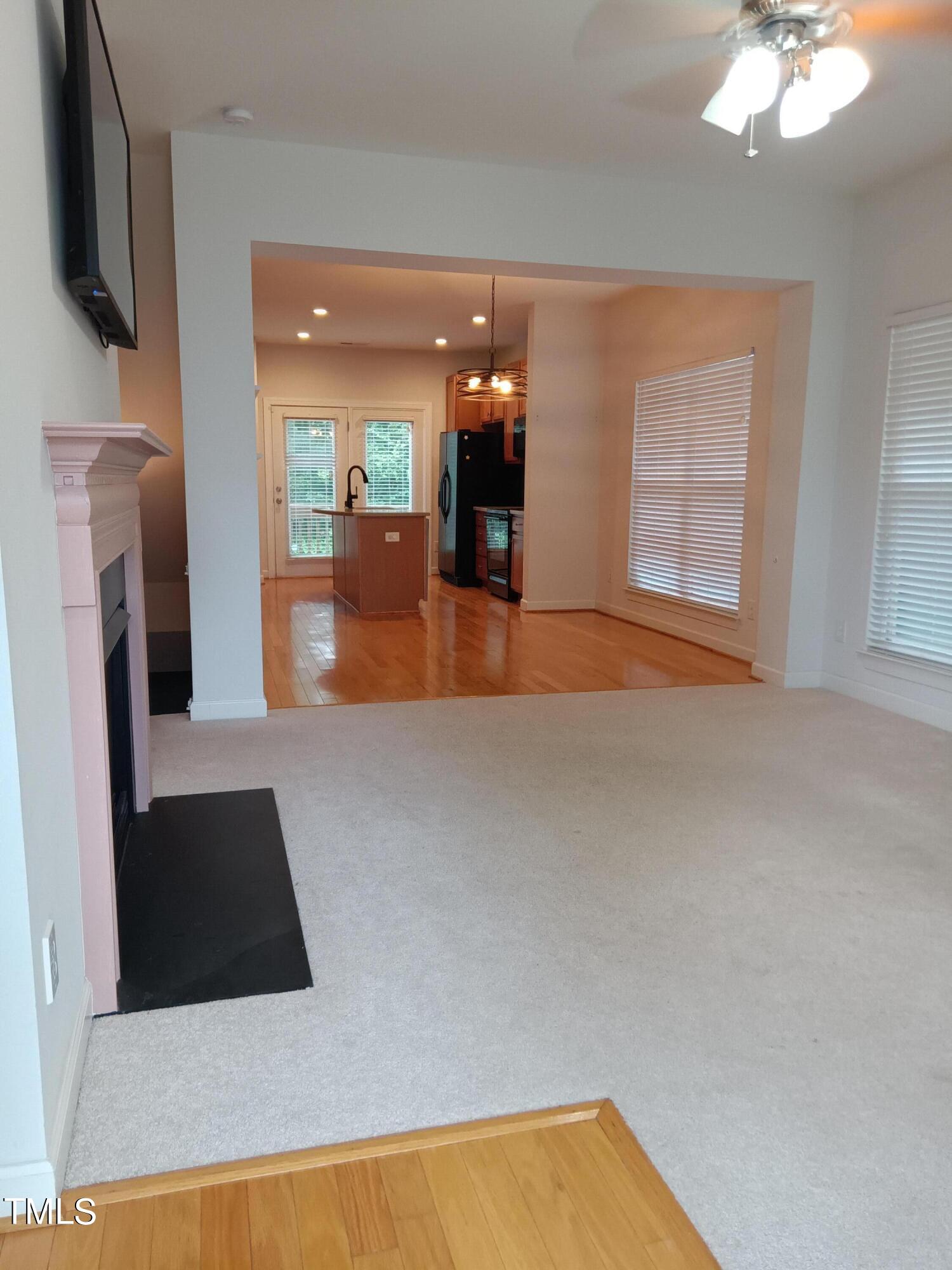 View when entering front door.