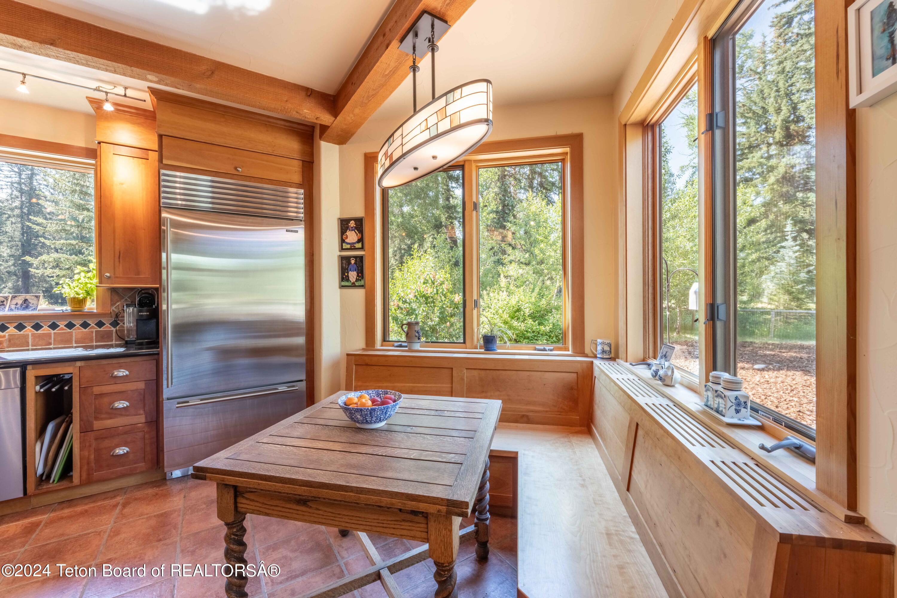 155 East Buck Mountain Road Jackson, WY 83001 - Photo 5 of 50 Eat-in kitchen