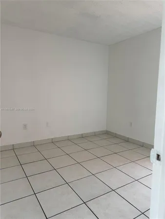 a view of a garage