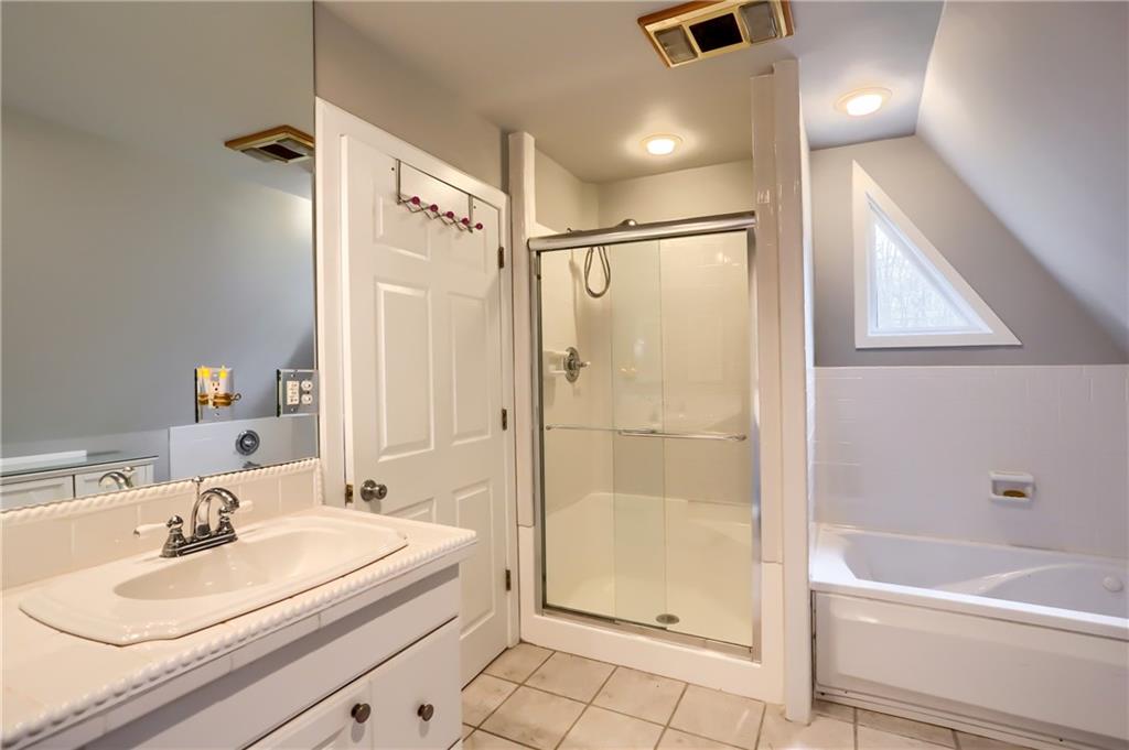 178 Mary Reed Road Baden, PA 15005 - Photo 14 of 25 Large Updated bath in the master, has a jet tub and a separate shower