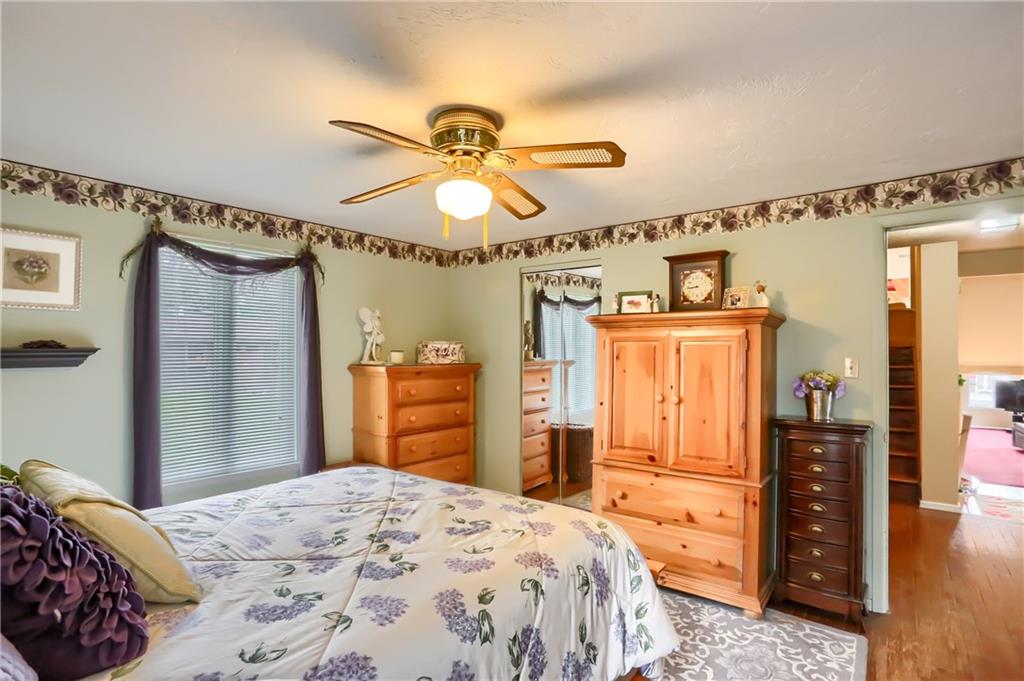178 Mary Reed Road Baden, PA 15005 - Photo 15 of 25 Bedroom 2 , with hardwoods and a walk in clost