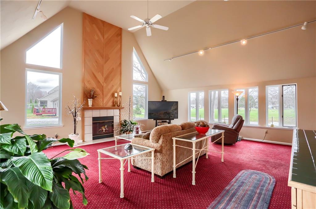 178 Mary Reed Road Baden, PA 15005 - Photo 7 of 25 Great room is fabulous for entertaining complete with a wet bar, or just to enjoy an evening with a fire in the gas fireplace.