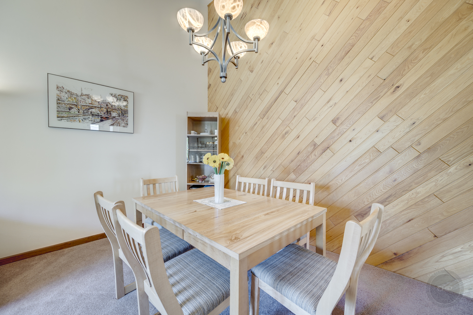1259 Natchez Trace Circle Naperville, IL 60565 - Photo 4 of 56 a view of a dining room with furniture and a chandelier