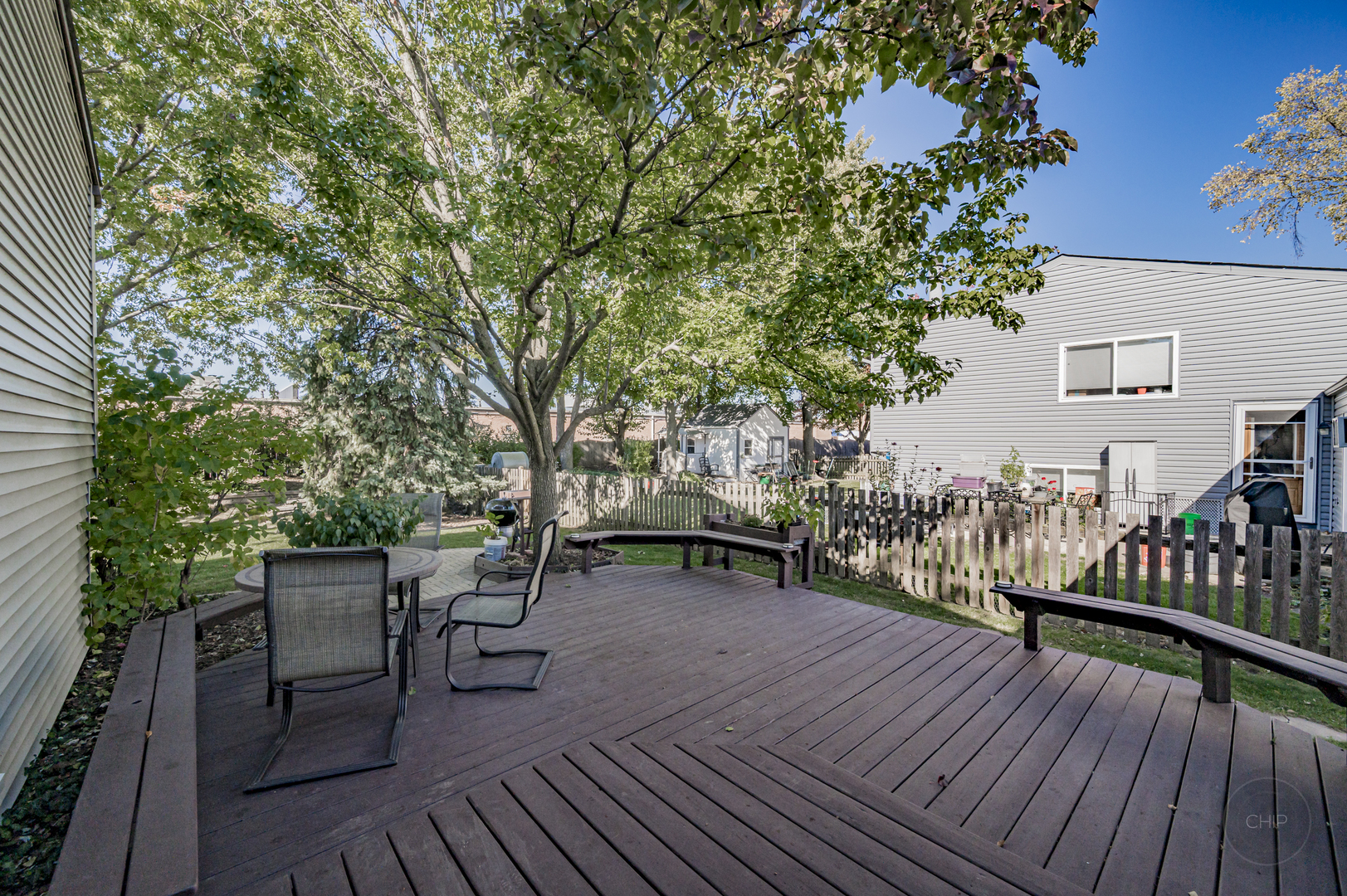 1259 Natchez Trace Circle Naperville, IL 60565 - Photo 44 of 56 a view of a chairs on the roof deck