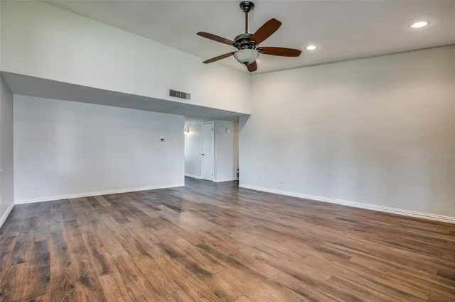 wooden floor in an empty room