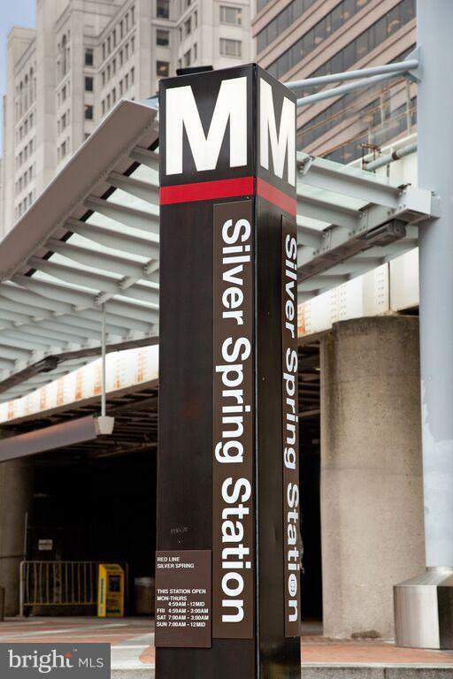 1320 Fenwick Lane, Unit 203 Silver Spring, MD 20910 - Photo 34 of 42 Steps to the Silver Spring Metro!