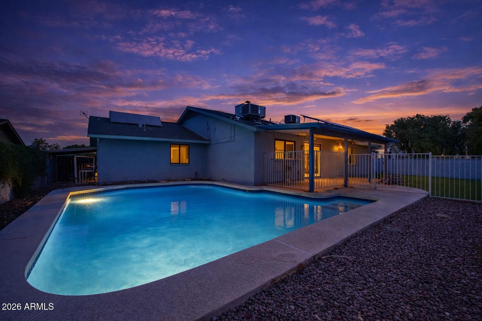 2201 West Utopia Road Phoenix, AZ 85027 - Photo 49 of 50 a view of a backyard with swimming pool