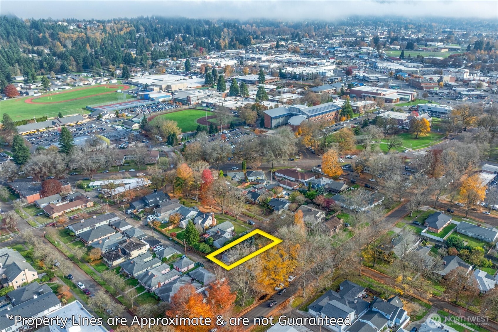 1505 19th Avenue Longview, WA 98632 - Photo 14 of 21 an aerial view of residential houses with outdoor space