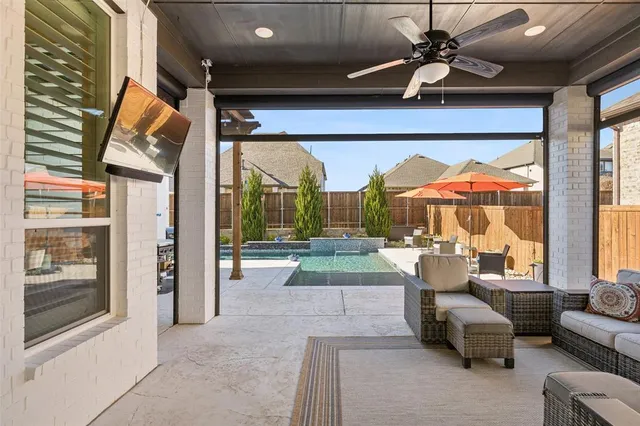 a view of a house with lake view