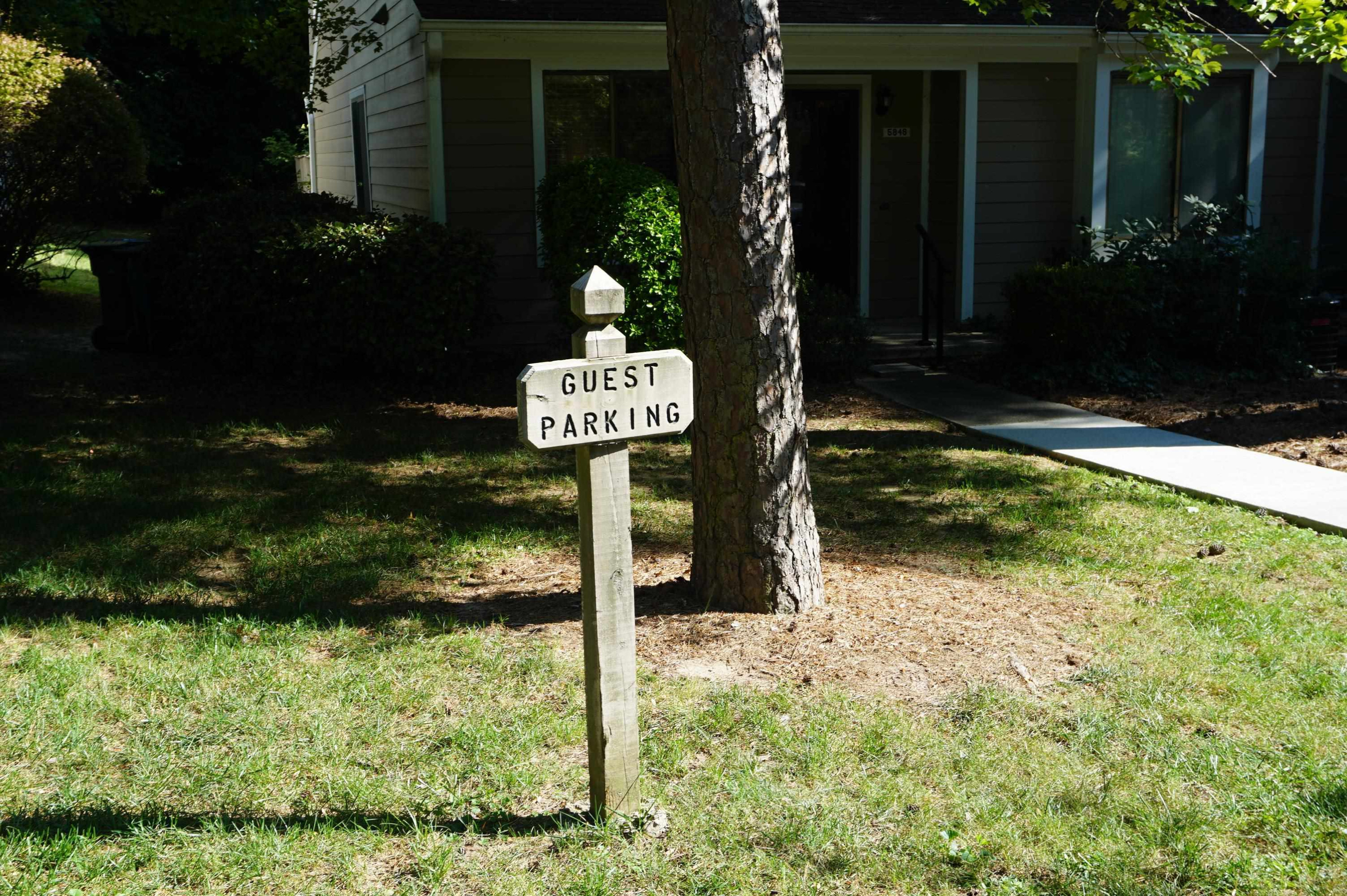 5846 Branchwood Road Raleigh, NC 27609 - Photo 27 of 36 Guest parking