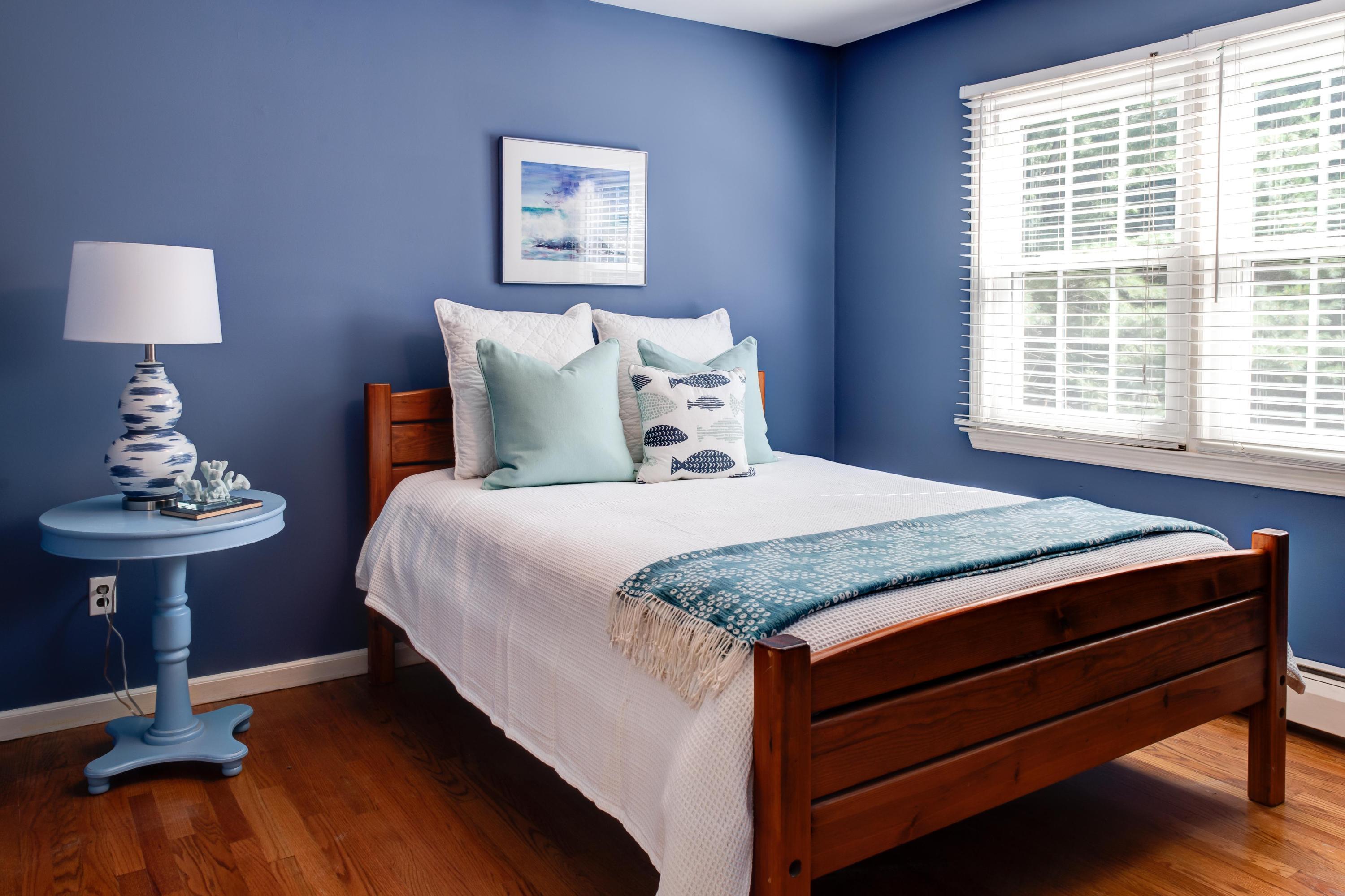 134 Marshall Ridge Road New Canaan, CT 06840 - Photo 22 of 37 a bedroom with bed and window