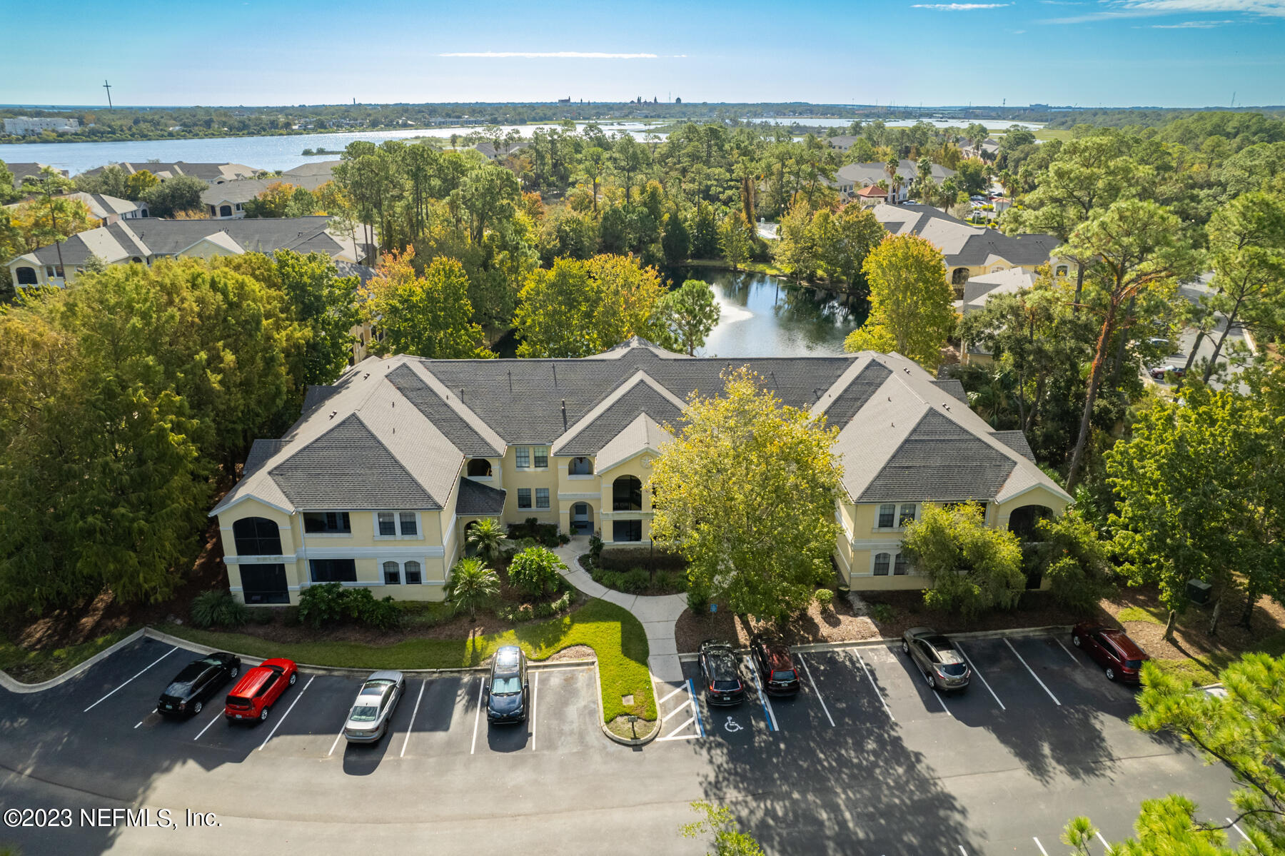 1321 Vista Cove Road St. Augustine, FL 32084 - Photo 1 of 27 an aerial view of a house with a yard