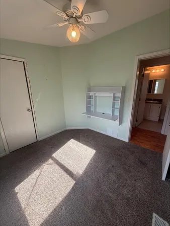 a view of empty room with stair