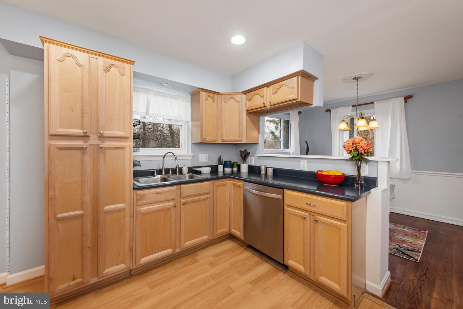 7405 Hallmark Place Springfield, VA 22150 - Photo 11 of 43 Window above stainless double sink