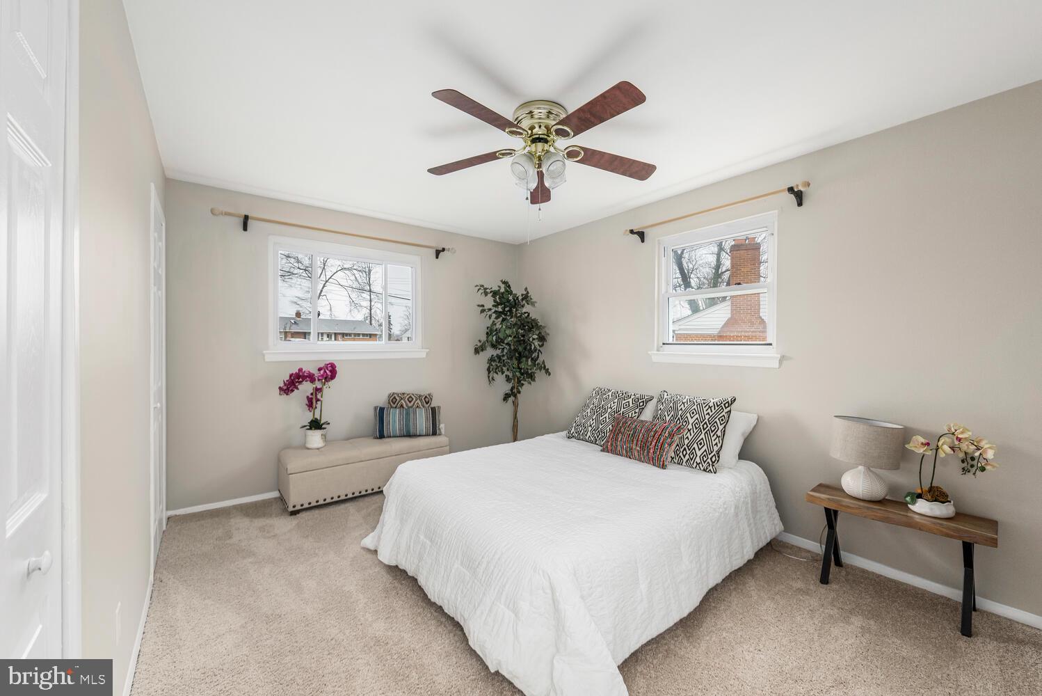 7405 Hallmark Place Springfield, VA 22150 - Photo 13 of 43 Three main level bedrooms with new carpet
