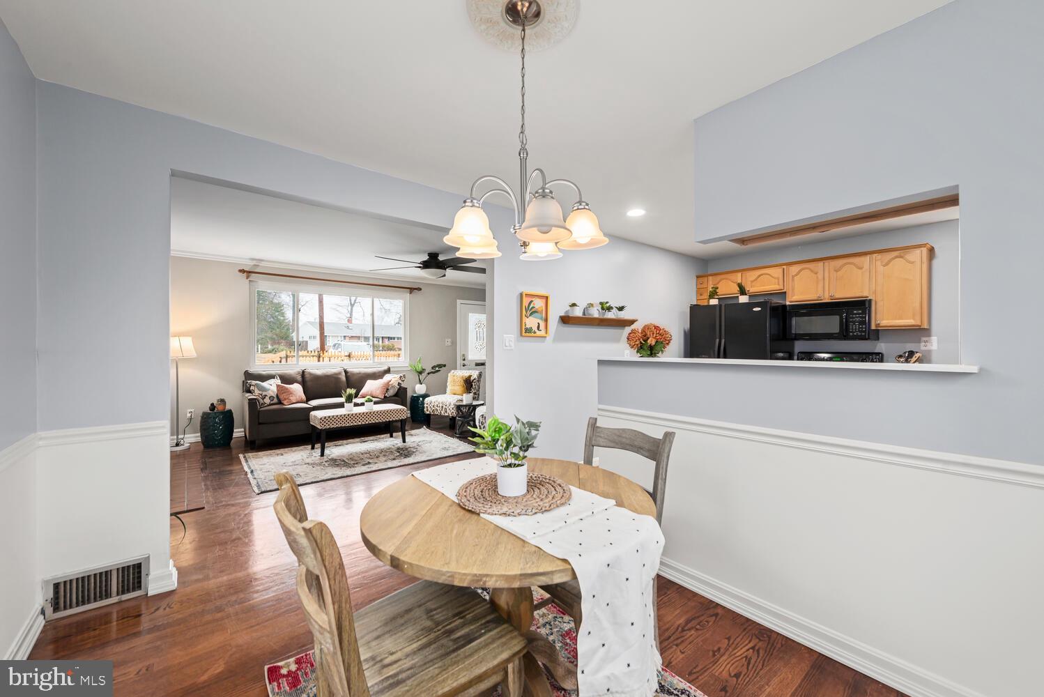 7405 Hallmark Place Springfield, VA 22150 - Photo 8 of 43 Layout makes for easy living and entertaining