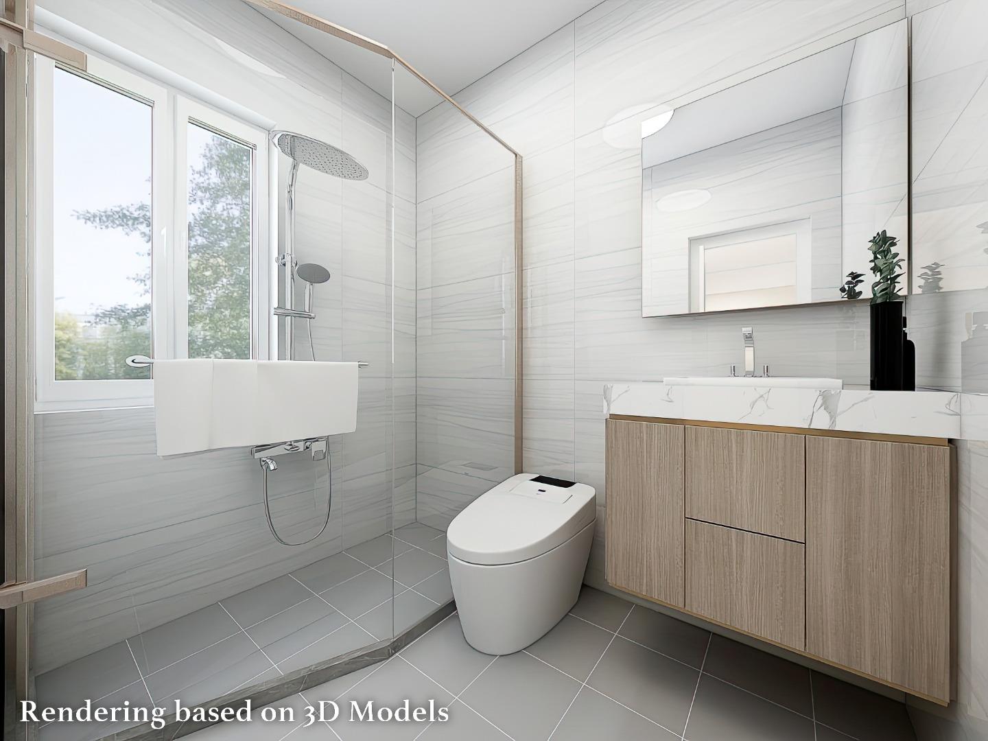 172 Manferd Street Milpitas, CA 95035 - Photo 35 of 45 a bathroom with a toilet sink and mirror