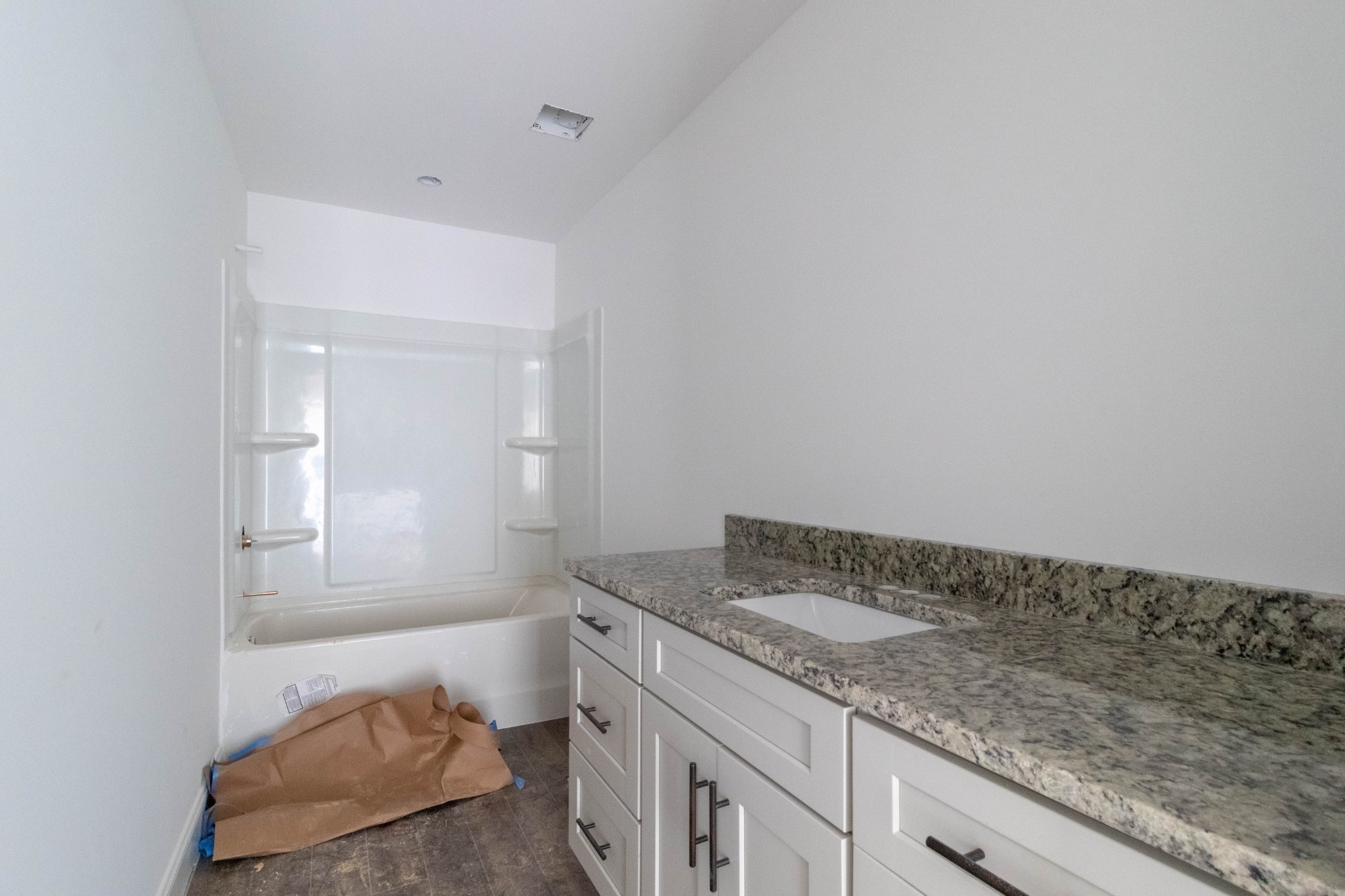 1436 Hickory Point Road Clarksville, TN 37043 - Photo 22 of 22 a bathroom with a granite countertop sink and vanity
